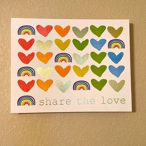 Canvas wall decor